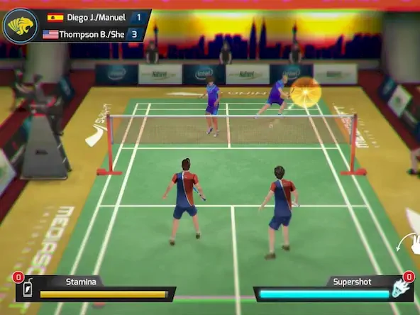 Скачать LiNing Jump Smash 15 Badminton [Взлом Бесконечные деньги/God Mode] на Андроид