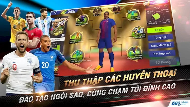 Скачать UFC - Siêu Sao Bóng Đá [Взлом Много денег/Unlocked] на Андроид
