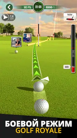 Скачать Ultimate Golf! [Взлом Много монет/Unlocked] на Андроид