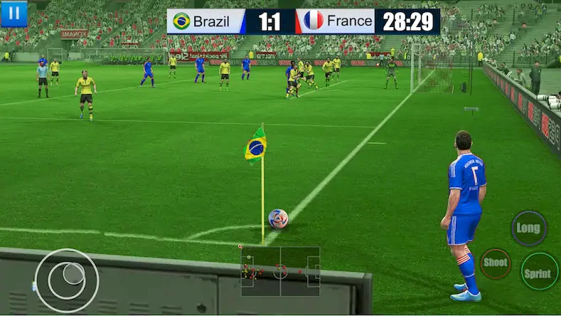 Скачать Football Soccer World Cup 2023 [Взлом Много монет/God Mode] на Андроид