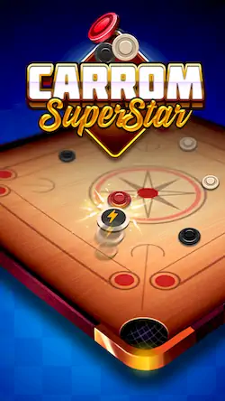 Скачать Carrom Superstar [Взлом Бесконечные деньги/Режим Бога] на Андроид