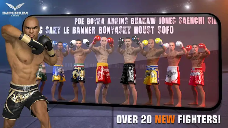 Скачать Muay Thai 2 - Fighting Clash [Взлом Бесконечные деньги/Unlocked] на Андроид