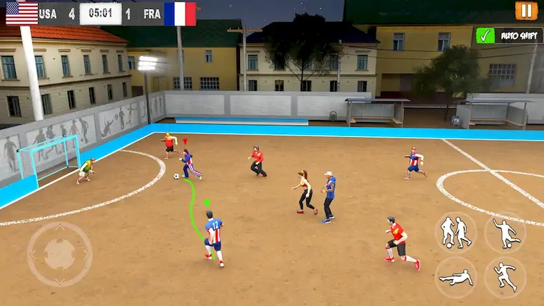 Скачать Street Football: Futsal Games [Взлом Бесконечные деньги/MOD Меню] на Андроид