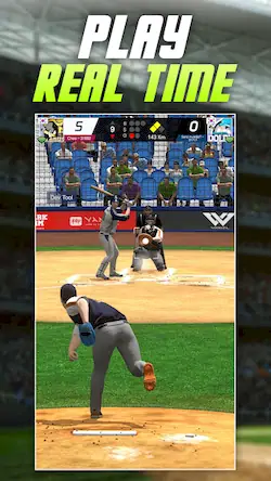 Скачать Baseball Play: Real-time PVP [Взлом Бесконечные деньги/Разблокированная версия] на Андроид