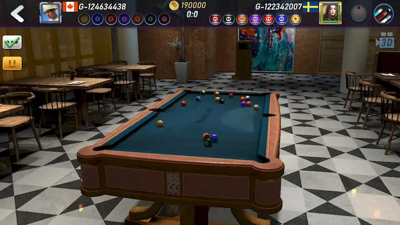 Скачать Real Pool 3D 2 [Взлом Бесконечные монеты/God Mode] на Андроид