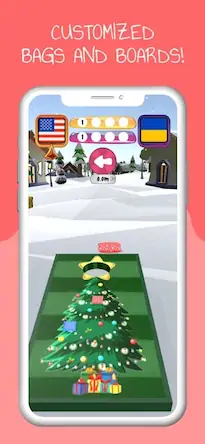 Скачать Cornhole 3D: Nations League [Взлом Бесконечные монеты/God Mode] на Андроид