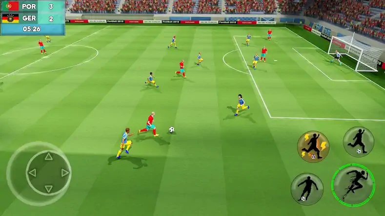 Скачать Star Football 23: Soccer Games [Взлом Бесконечные деньги/God Mode] на Андроид