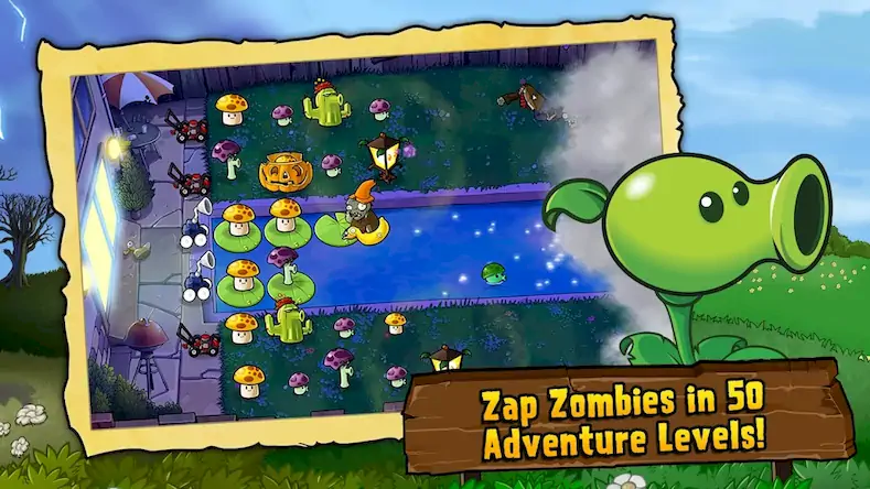Скачать Plants vs. Zombies™ [Взлом Много денег/Unlocked] на Андроид