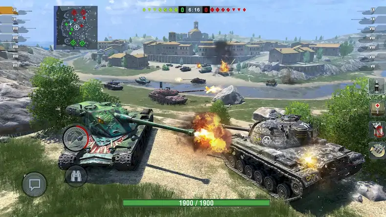 Скачать World of Tanks Blitz PVP битвы [Взлом Бесконечные деньги/God Mode] на Андроид