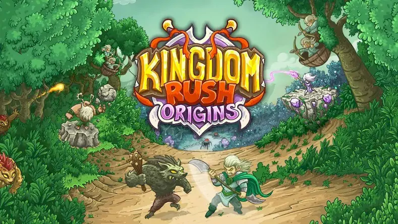 Скачать Kingdom Rush Origins  [Взлом Бесконечные деньги/God Mode] на Андроид