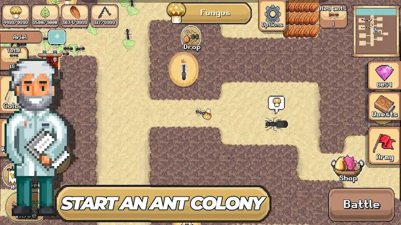 Скачать Pocket Ants: Симулятор Колонии [Взлом Бесконечные деньги/Разблокированная версия] на Андроид