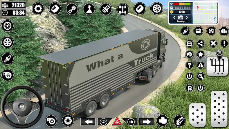 Скачать Cargo Delivery Truck Games 3D [Взлом Много монет/МОД Меню] на Андроид