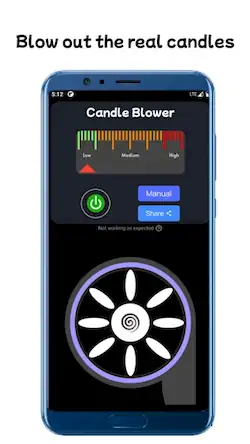 Скачать Blower - Candle Blower Lite [Взлом Бесконечные монеты/Режим Бога] на Андроид
