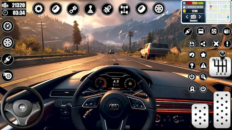 Скачать Real Car Driving School Games [Взлом Бесконечные монеты/Unlocked] на Андроид