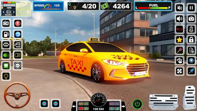 Скачать Игры Такси 2023-Игра Такси [Взлом Бесконечные монеты/God Mode] на Андроид