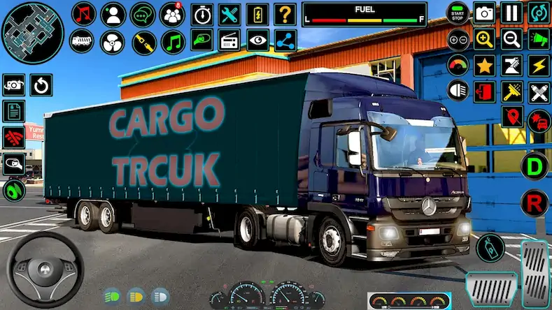 Скачать Truck Driving truck Simulator [Взлом Много денег/Unlocked] на Андроид