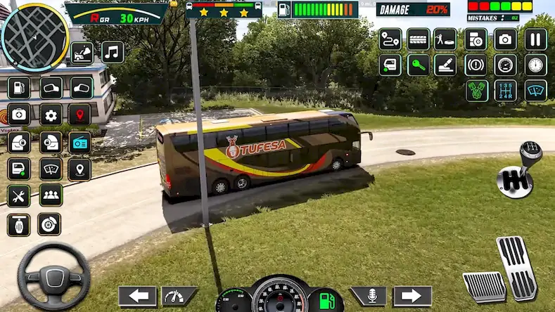 Скачать Город Автобус Симулятор Игры [Взлом Много денег/Разблокированная версия] на Андроид
