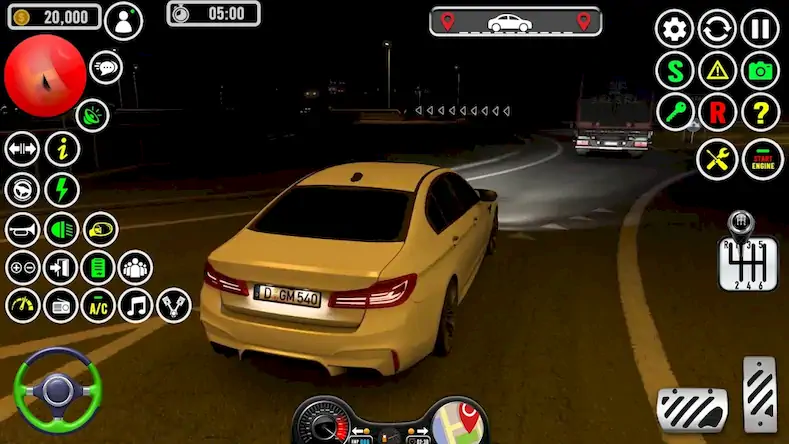 Скачать Modern Car Driving : Car Games [Взлом Много монет/God Mode] на Андроид