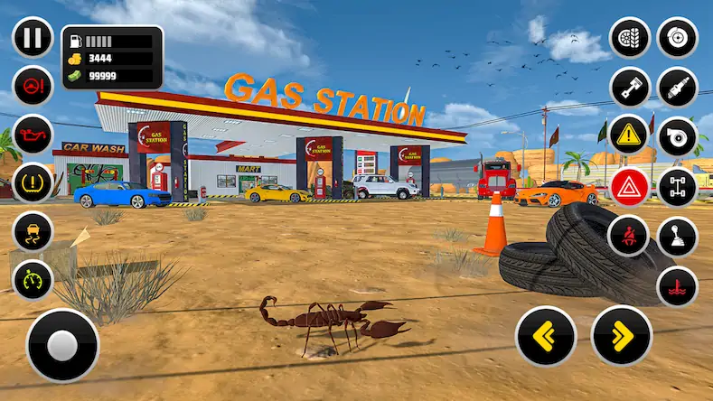 Скачать бензин Gas Station Simulator [Взлом Бесконечные монеты/МОД Меню] на Андроид