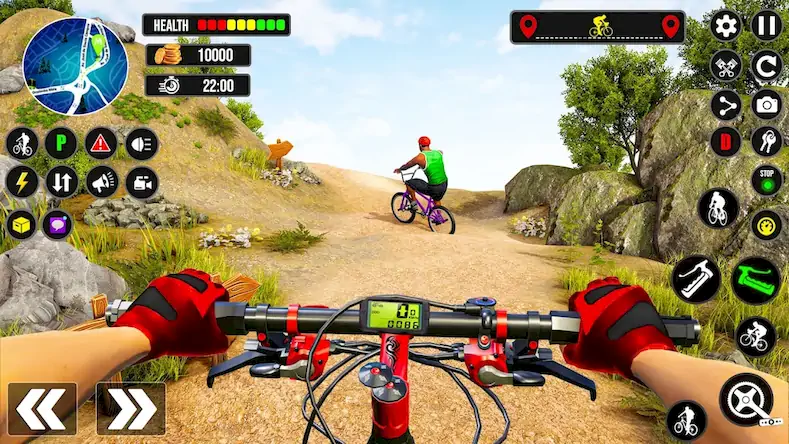 Скачать Xtreme BMX Offroad Cycle Game [Взлом Бесконечные деньги/МОД Меню] на Андроид