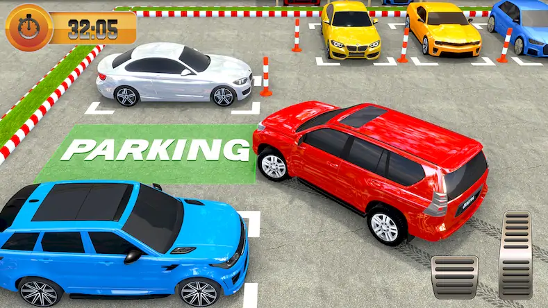 Скачать Prado Car Parking: Car Driving [Взлом Бесконечные монеты/Режим Бога] на Андроид