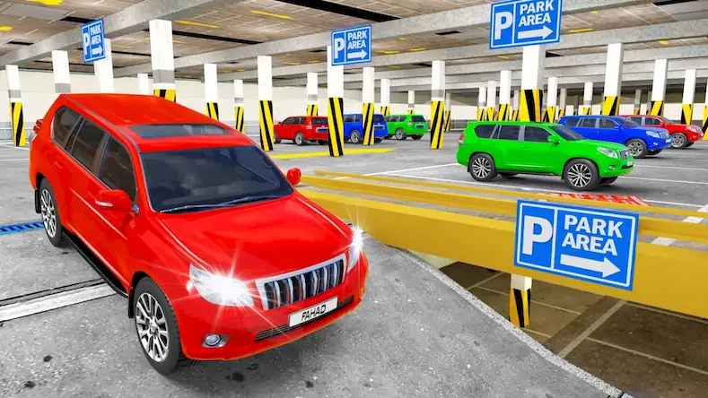 Скачать Prado Car Parking: Car Driving [Взлом Бесконечные монеты/Режим Бога] на Андроид