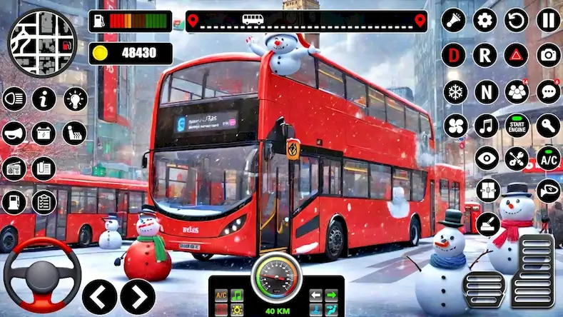 Скачать Bus Driving Sim- 3D Bus Games [Взлом Бесконечные деньги/Unlocked] на Андроид