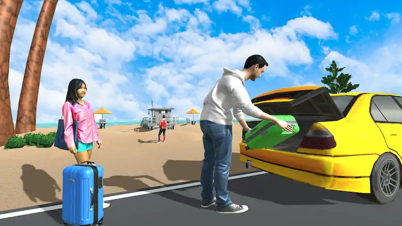 Скачать Taxi Simulator Car Game Driver [Взлом Бесконечные монеты/Unlocked] на Андроид