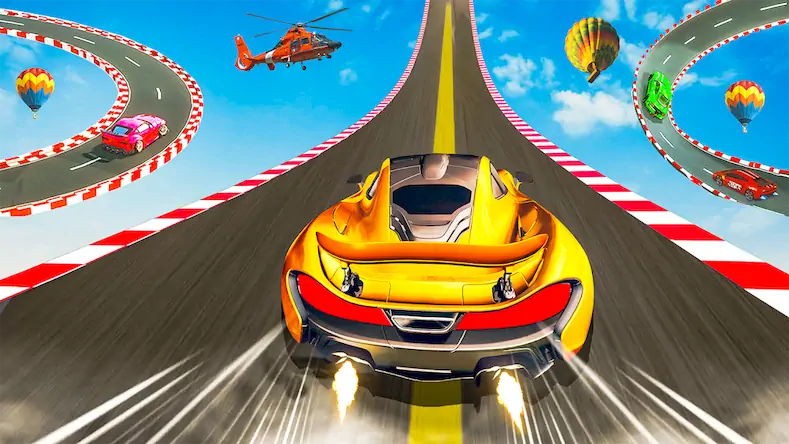 Скачать Stunt Car Game 2023: Game 2023 [Взлом Много денег/Unlocked] на Андроид