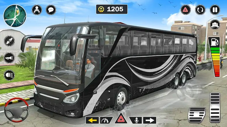 Скачать Автобус Игра Без Интернета 3D [Взлом Бесконечные деньги/МОД Меню] на Андроид
