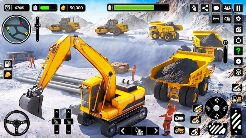 Скачать Снежные строительные игры [Взлом Много денег/God Mode] на Андроид