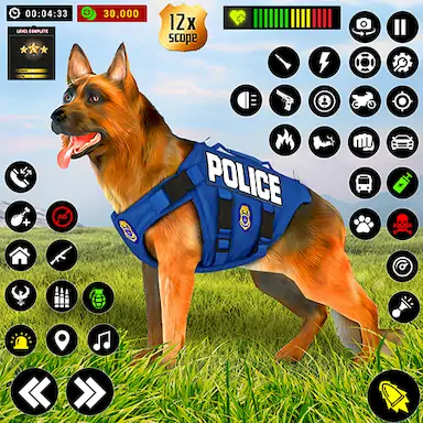 Скачать US Police Dog City Crime Chase [Взлом Бесконечные монеты/МОД Меню] на Андроид