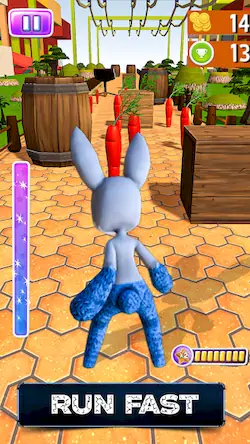 Скачать Cute Pet Bunny Running Games 2 [Взлом Много монет/МОД Меню] на Андроид