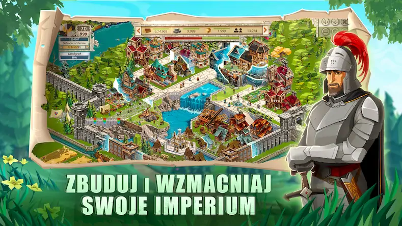 Скачать Empire: Four Kingdoms (PL) [Взлом Много монет/MOD Меню] на Андроид