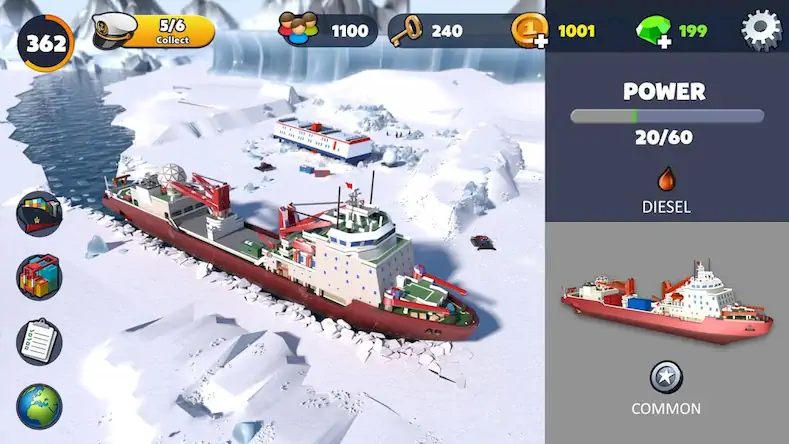 Скачать Port City: Ship Tycoon [Взлом Бесконечные деньги/MOD Меню] на Андроид