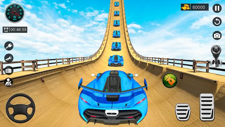 Скачать Ramp Car Game - Car Stunt [Взлом Много монет/God Mode] на Андроид