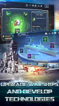 Скачать Fleet Command II: Naval Blitz [Взлом Бесконечные деньги/Разблокированная версия] на Андроид