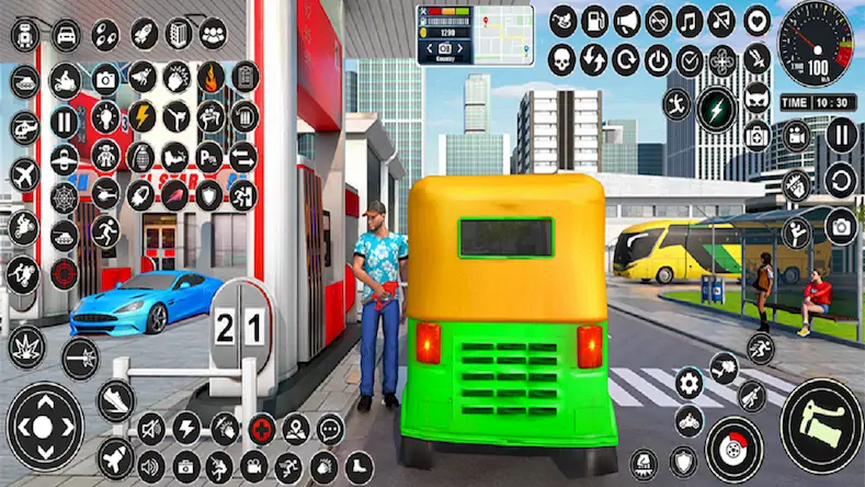 Скачать Tuk Tuk Auto Rickshaw Games 3D [Взлом Много денег/МОД Меню] на Андроид