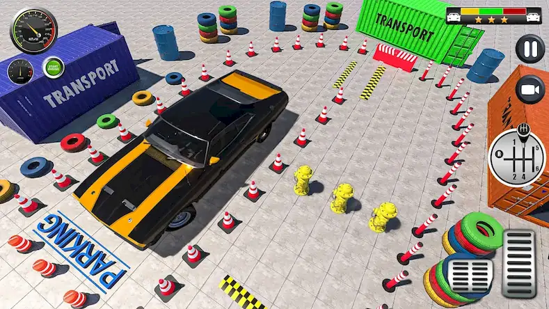 Скачать Modern Car Parking Games 3D [Взлом Много денег/Режим Бога] на Андроид