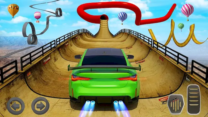Скачать Ramp Car Stunts: GT Car Games [Взлом Много денег/МОД Меню] на Андроид