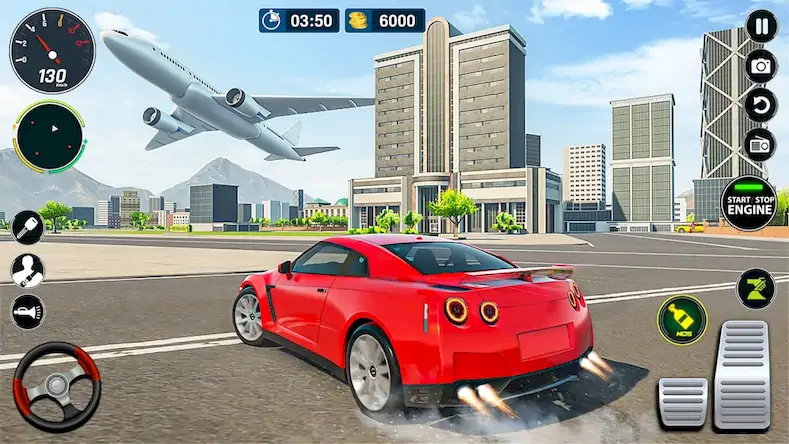 Скачать Вождение - автомобильные игры [Взлом Много денег/Разблокированная версия] на Андроид