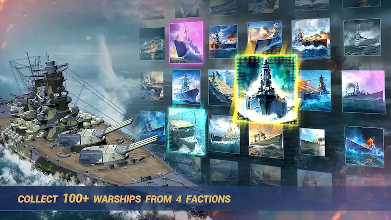 Скачать Armada : Warship Legends [Взлом Бесконечные деньги/Unlocked] на Андроид