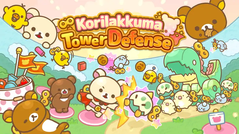 Скачать Korilakkuma Tower Defense [Взлом Много монет/Режим Бога] на Андроид