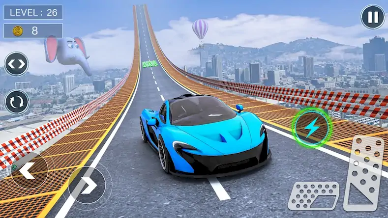 Скачать GT Car Stunts - Car Games [Взлом Бесконечные монеты/MOD Меню] на Андроид