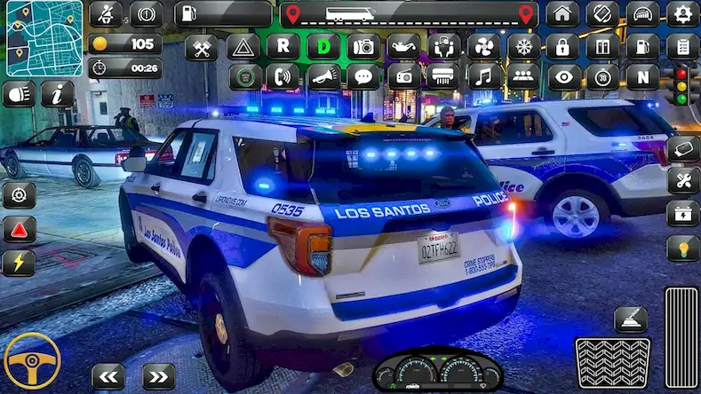 Скачать Полицейская парковка 3D-игра [Взлом Бесконечные деньги/Режим Бога] на Андроид