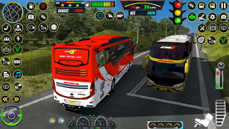 Скачать Bus Simulator - Bus Games 2022 [Взлом Много монет/God Mode] на Андроид