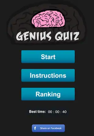 Скачать Genius Quiz - Smart Brain Triv [Взлом Бесконечные деньги/MOD Меню] на Андроид