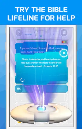 Скачать Superbook Bible Trivia Game [Взлом Много денег/Режим Бога] на Андроид