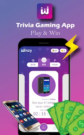 Скачать Winzy - Quiz & Trivia Game App [Взлом Бесконечные деньги/Режим Бога] на Андроид