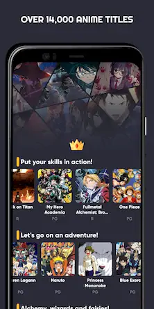 Скачать Anime King: Official Anime Tri [Взлом Бесконечные деньги/Режим Бога] на Андроид